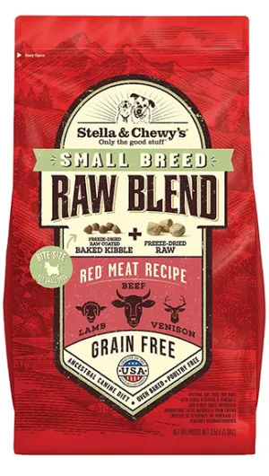 Stella & Chewy's Raw Blend Small Breed Kibble: Red Meat Recipe