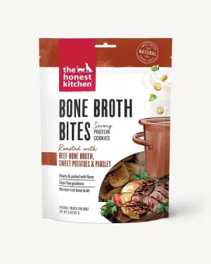 The Honest Kitchen Bone Broth Bites - Beef & Sweet Potato Dog Treats 8oz