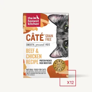 The Honest Kitchen Cate Beef & Chicken Pate for Cats