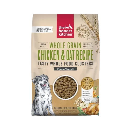 The Honest Kitchen Whole Food Whole Grain Chicken Clusters for Dogs