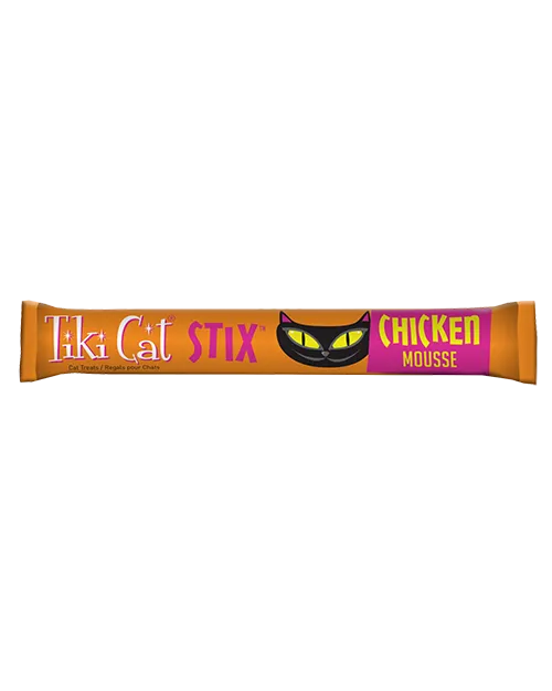 Tiki Cat Stix Chicken Wet Cat Treats 3oz 6-Pack