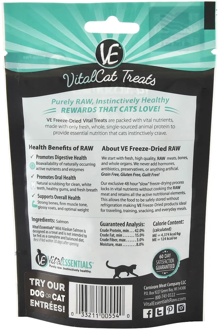 Vital Cat Freeze-Dried Wild Alaskan Salmon Cat Treats