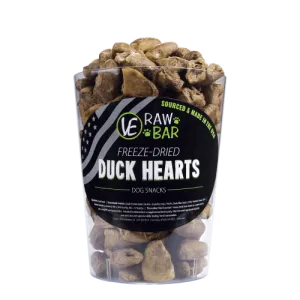 Vital Essentials Dog Freeze Dried Duck Heart 1pc.