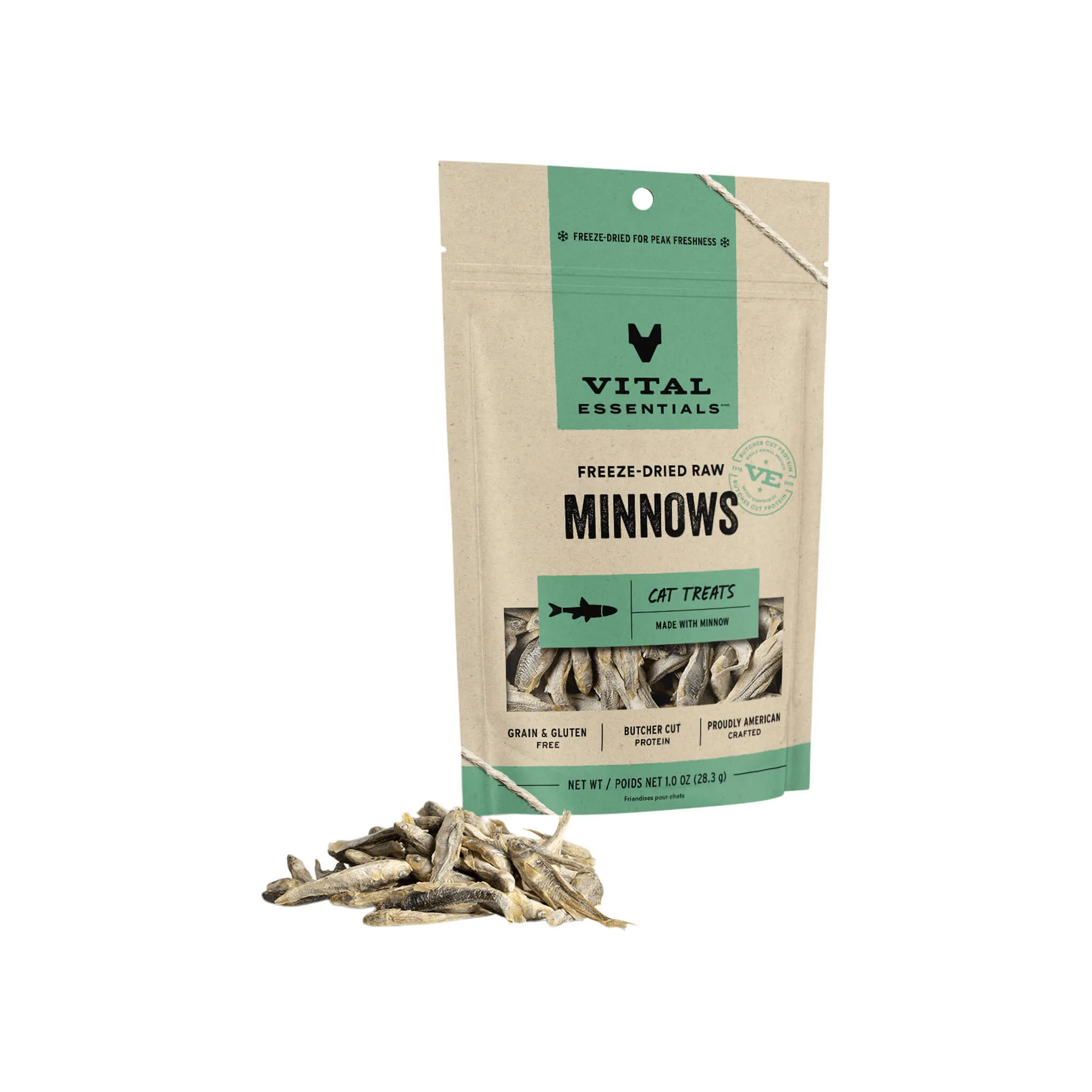 Vital Essentials Freeze-Dried Single Ingredient Treats for Cats