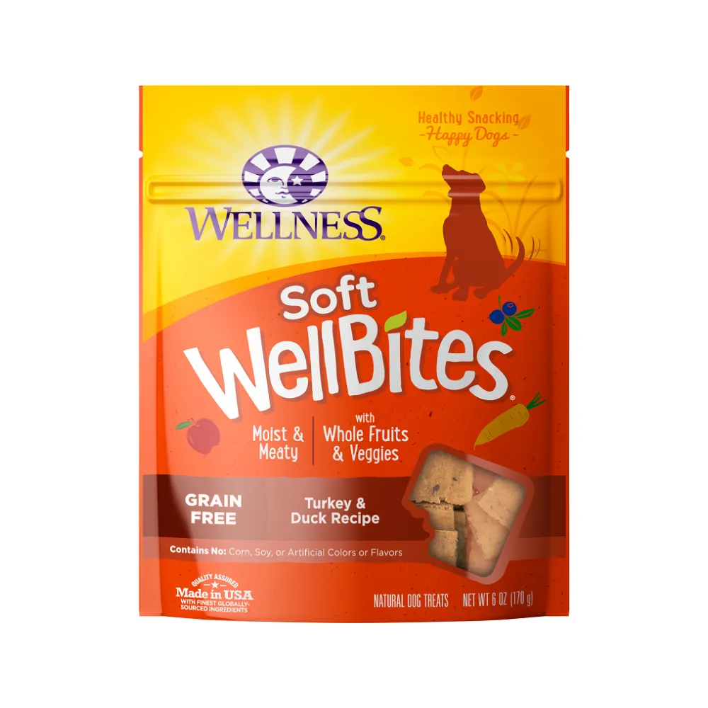 WellBites Grain Free Turkey & Duck Dog Treats