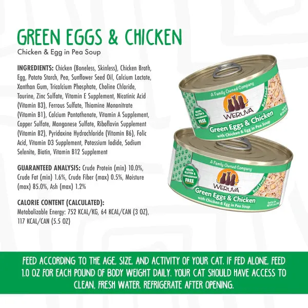 Weruva Green Eggs and Chicken Cat Food