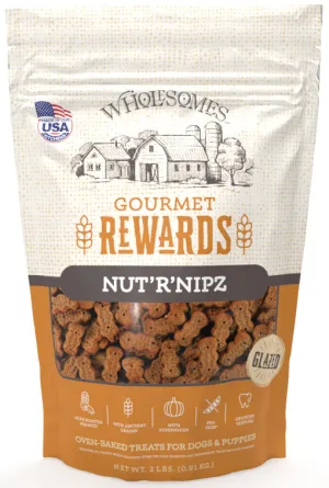 Wholesomes Nut'R'Nipz Dog Biscuit Treats