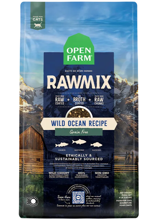 Wild Ocean Grain-Free RawMix for Cats