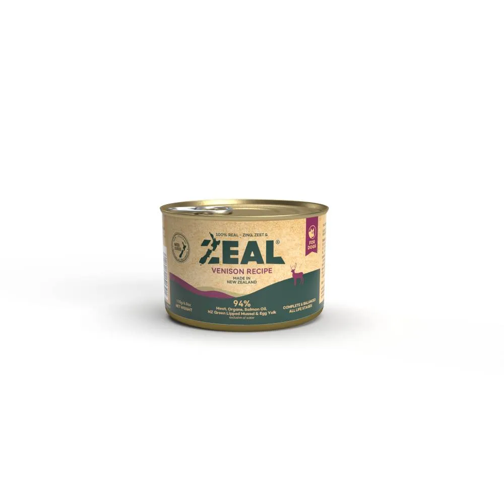 Zeal Dog New Zealand Venison Recipe 170g