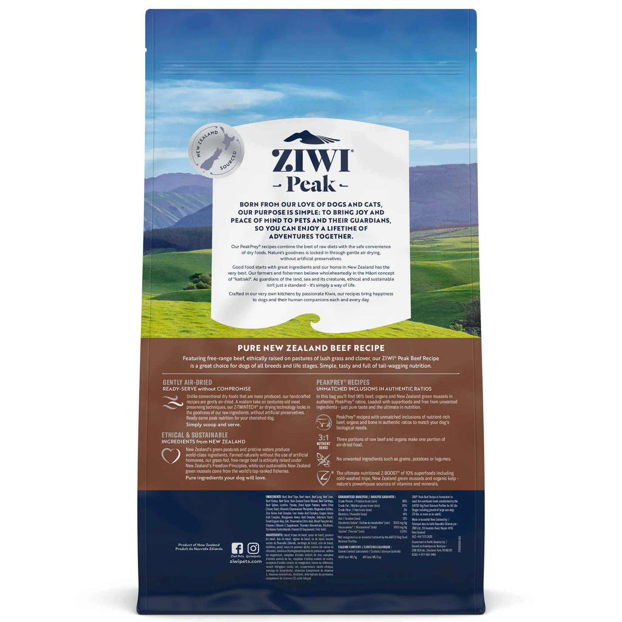 ZIWI Air-Dried Beef Dog Food