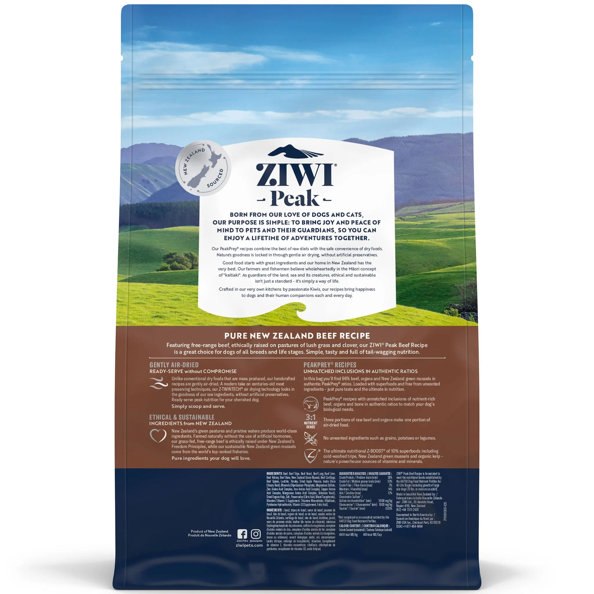 ZIWI Air-Dried Beef Dog Food