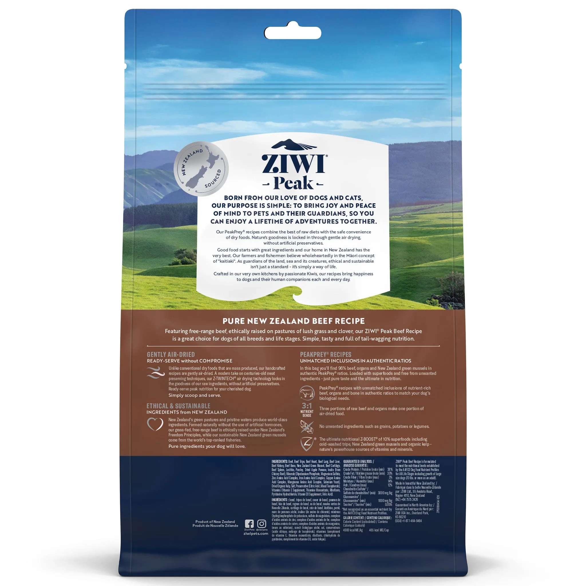 ZIWI Air-Dried Beef Dog Food