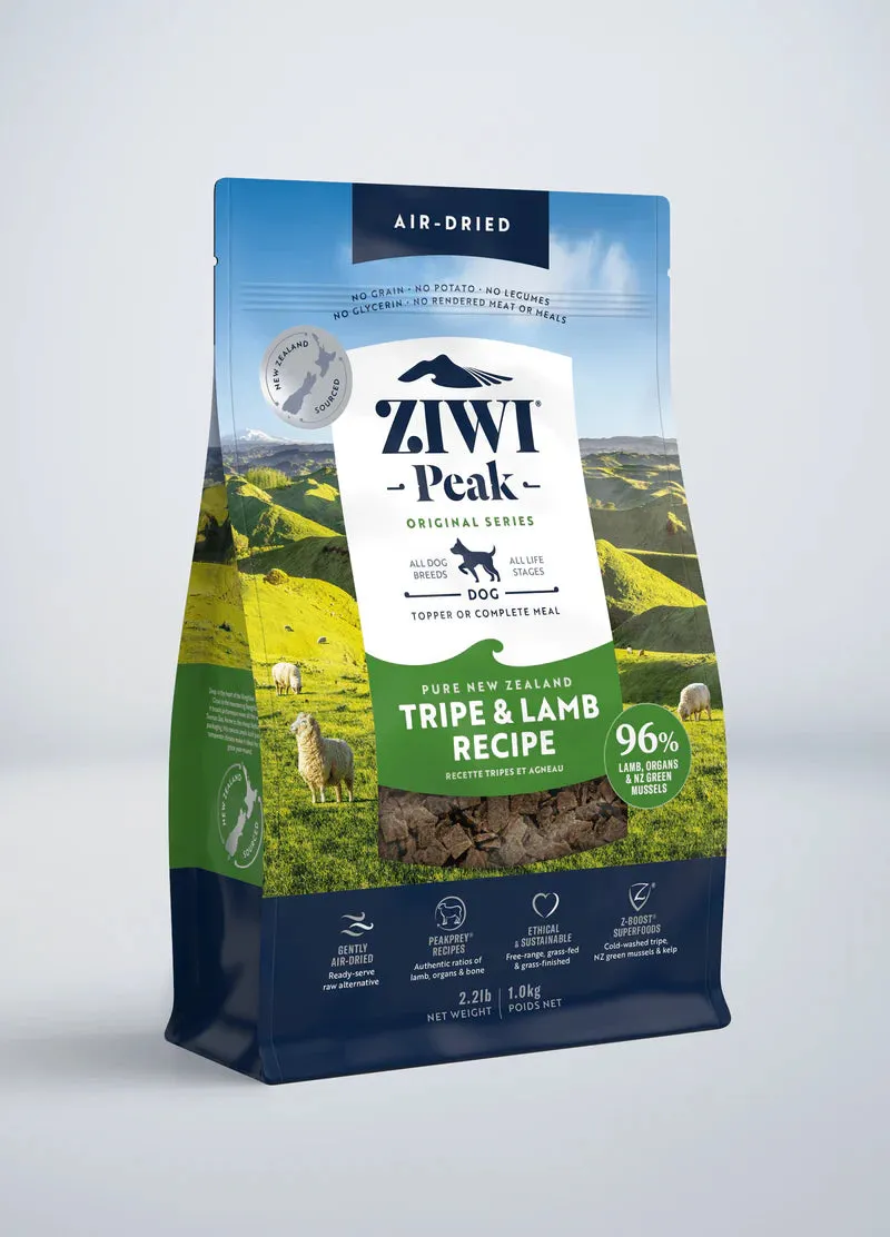 Ziwi Peak Air-Dried Tripe & Lamb For Dogs