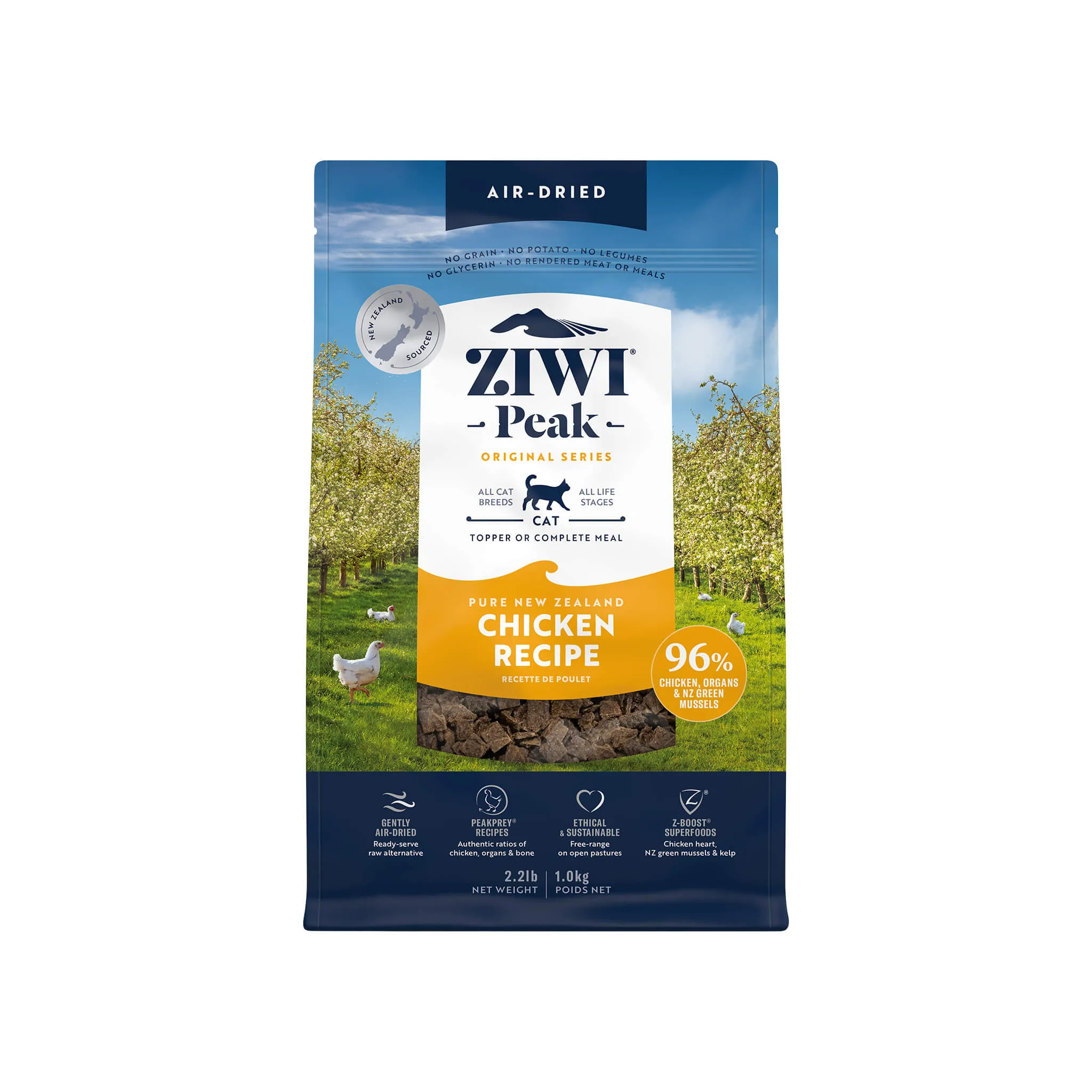 ZiwiPeak Daily Cuisine Grain-Free Air-Dried Cat Food