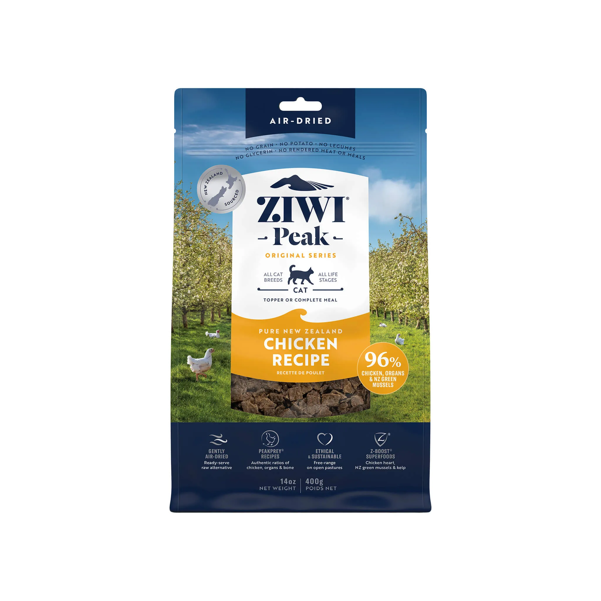 ZiwiPeak Daily Cuisine Grain-Free Air-Dried Cat Food