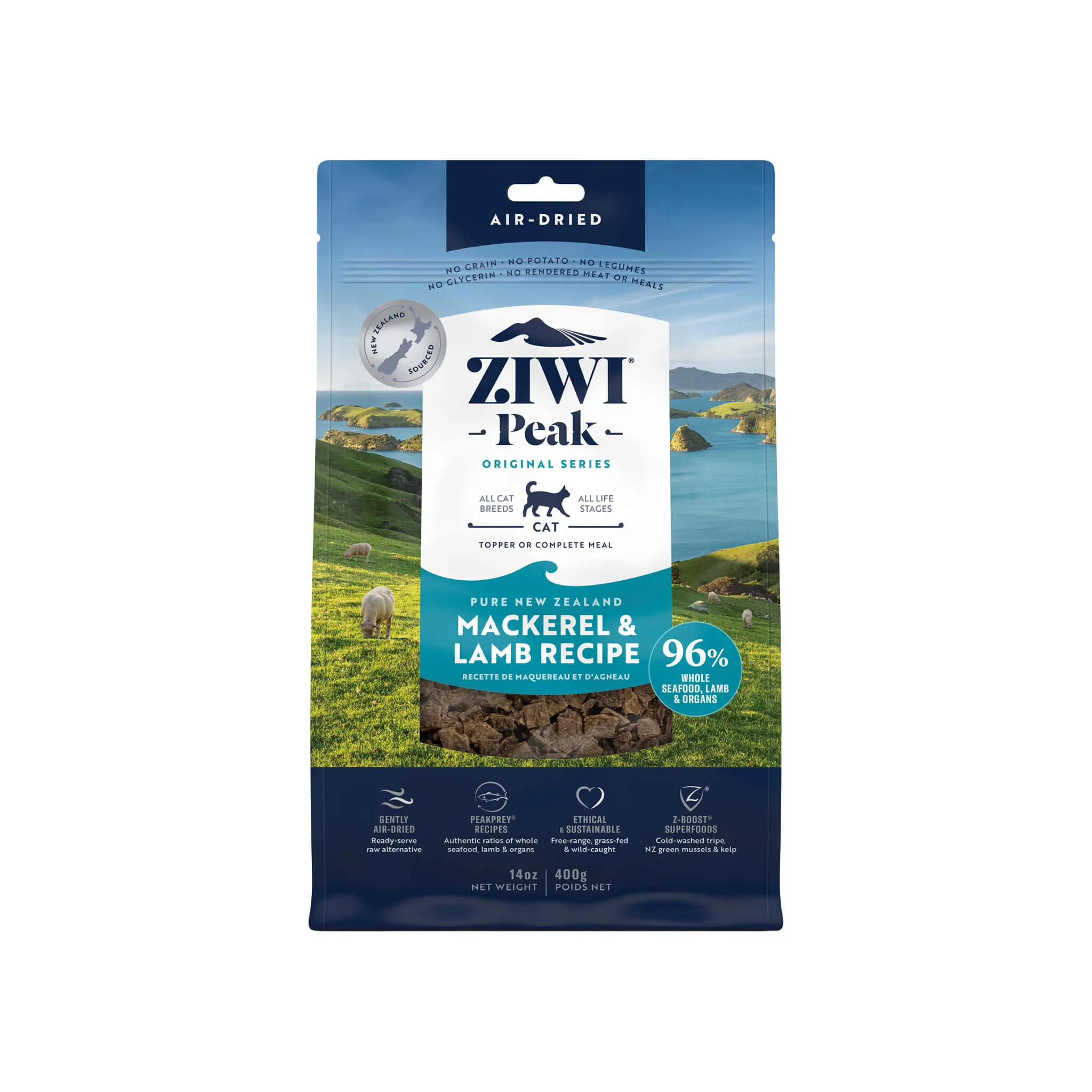 ZiwiPeak Daily Cuisine Grain-Free Air-Dried Cat Food