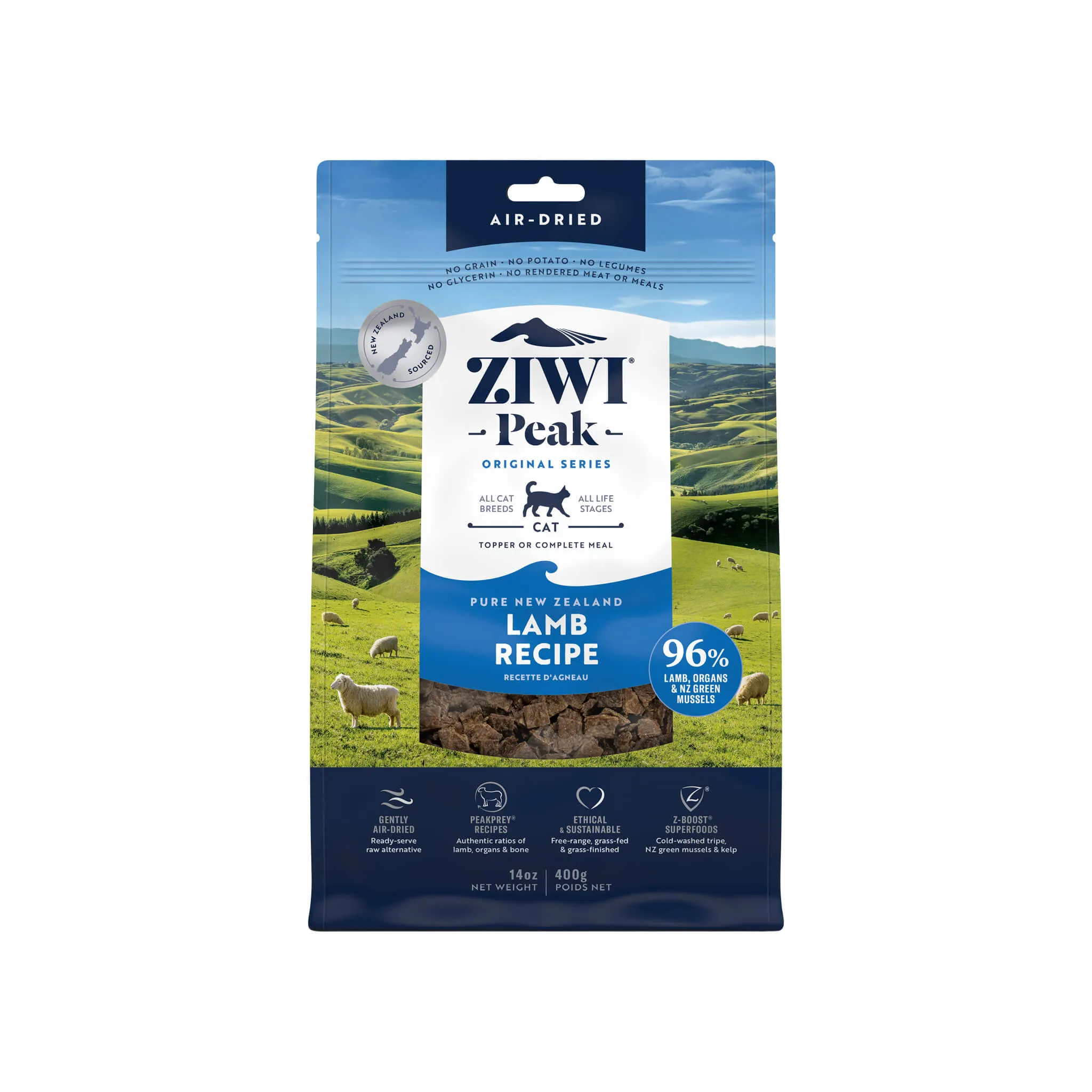 ZiwiPeak Daily Cuisine Grain-Free Air-Dried Cat Food