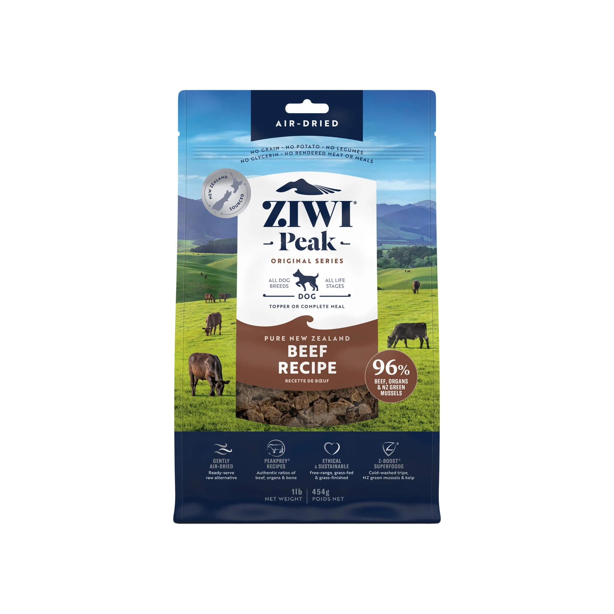 ZiwiPeak Daily Cuisine Grain-Free Air-Dried Dog Food