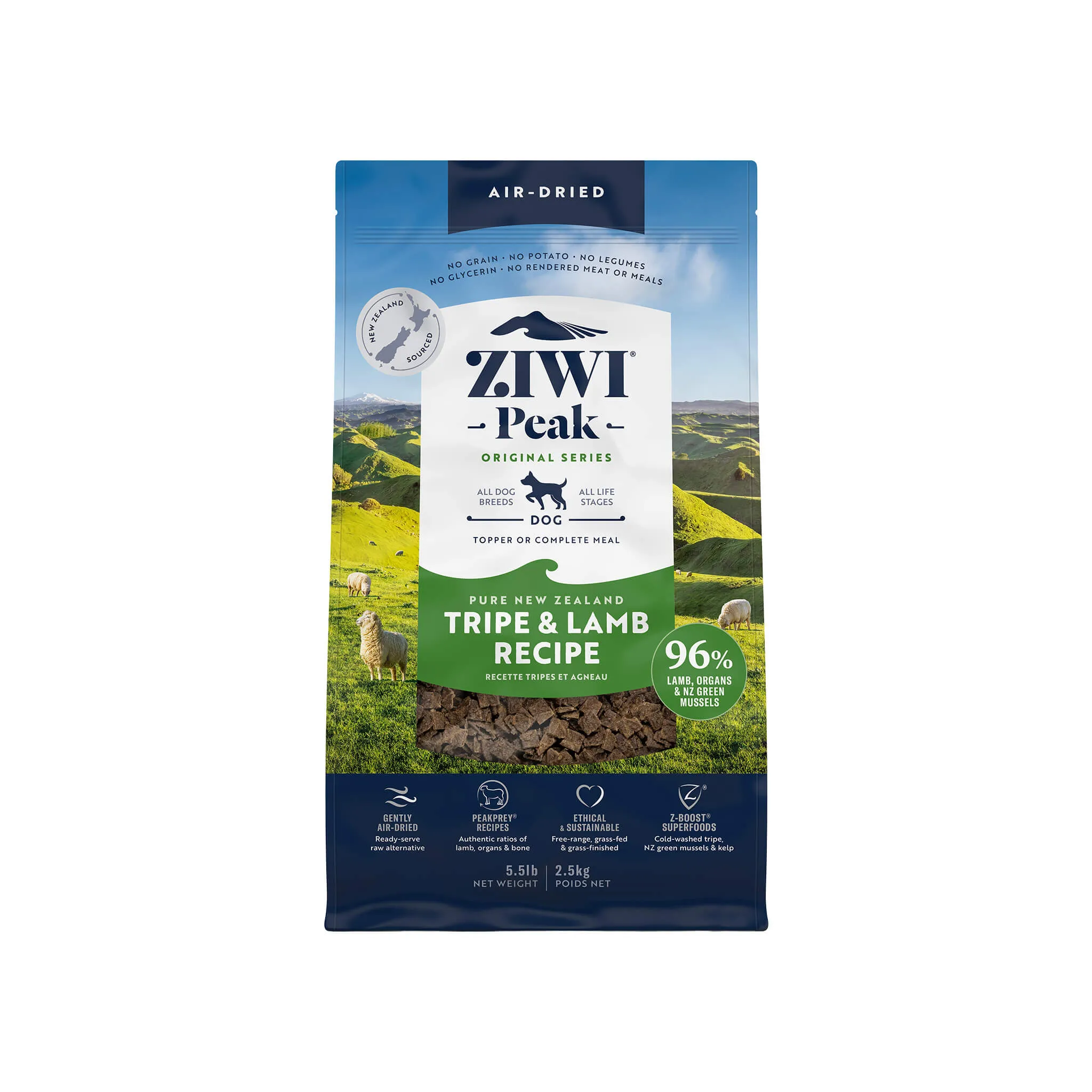 ZiwiPeak Daily Cuisine Grain-Free Air-Dried Dog Food