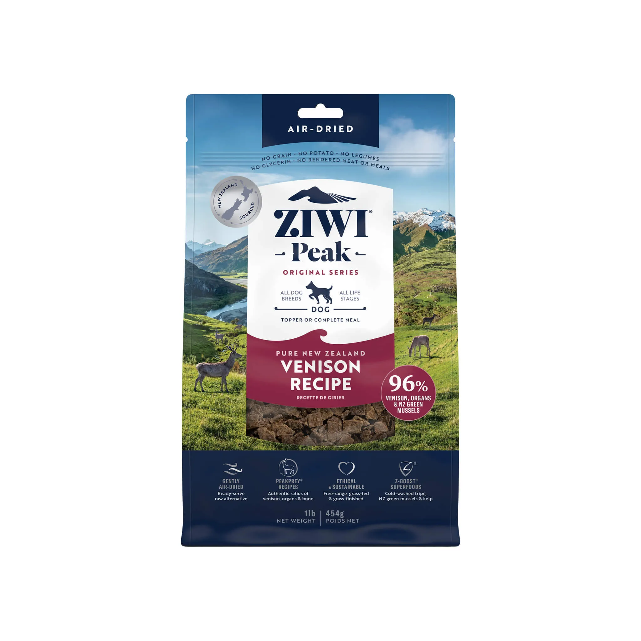 ZiwiPeak Daily Cuisine Grain-Free Air-Dried Dog Food