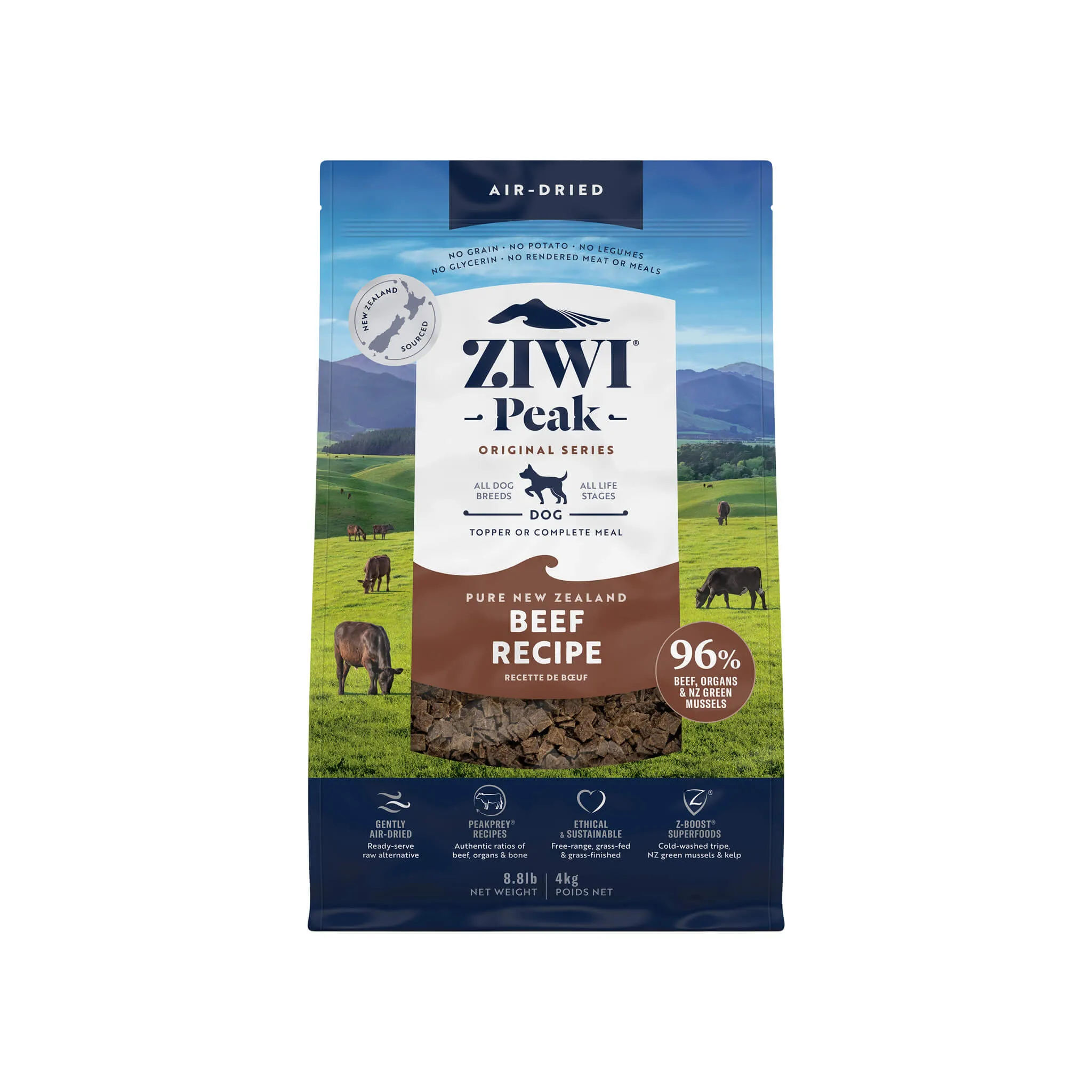 ZiwiPeak Daily Cuisine Grain-Free Air-Dried Dog Food