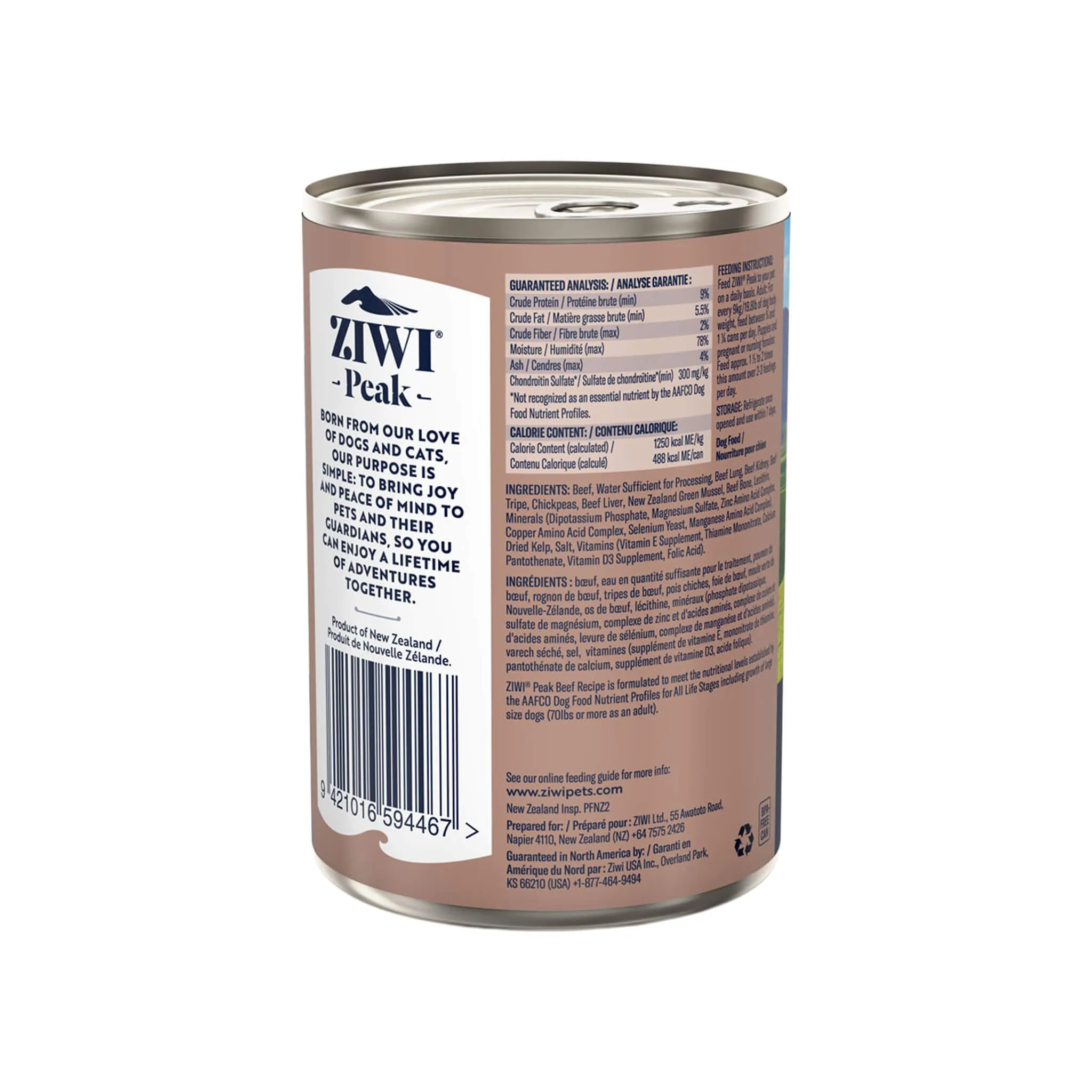 ZiwiPeak Daily Cuisine Grain-Free Canned Dog Food