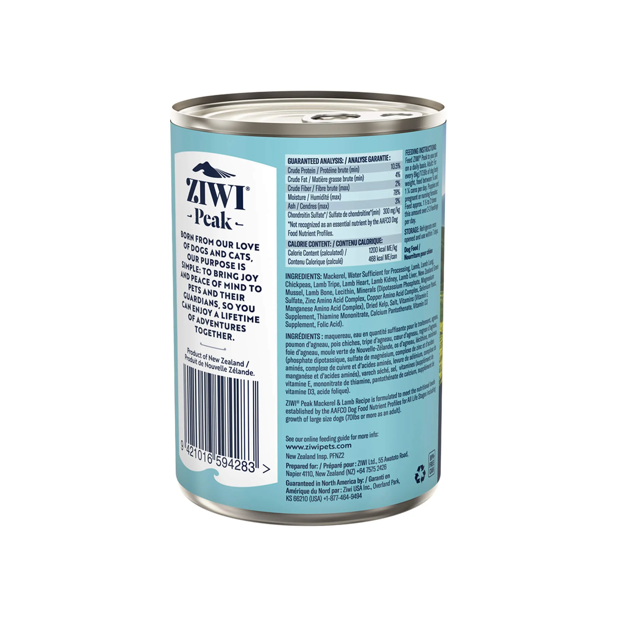 ZiwiPeak Daily Cuisine Grain-Free Canned Dog Food