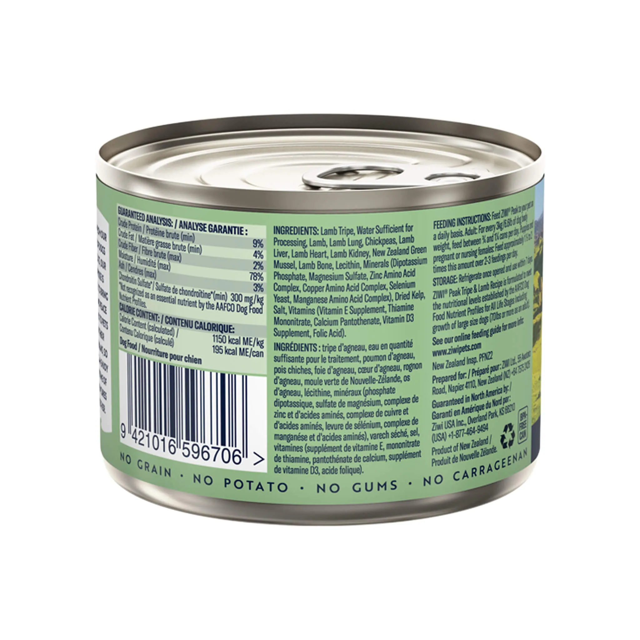 ZiwiPeak Daily Cuisine Grain-Free Canned Dog Food