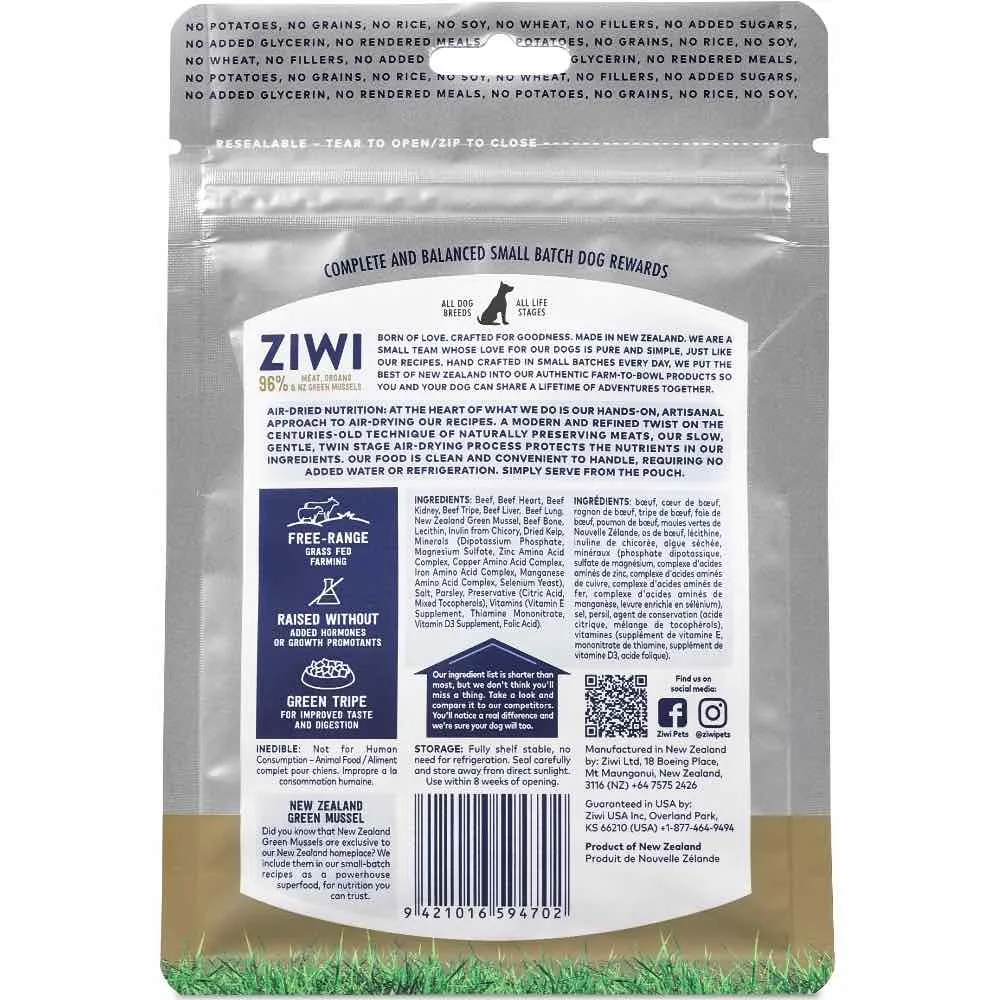 ZiwiPeak Good Dog Rewards Beef Dog Treats 85g