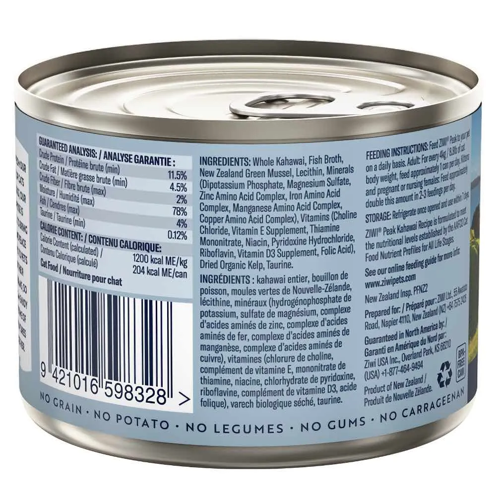 ZiwiPeak Kahawai Grain-Free Canned Cat Food 170g