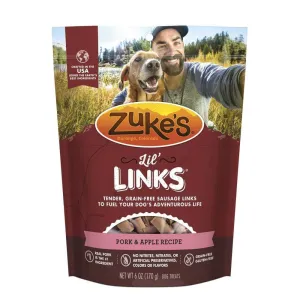 Zuke's Lil' Links Grain Free Pork and Apple Recipe for Dogs